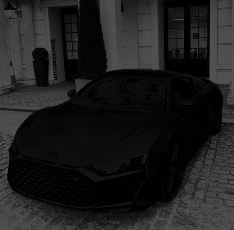 Black Cars Aesthetic, Blacked Out Cars, Matte Black Cars, White Filter, Black Audi, Cars Aesthetic, Biker Aesthetic, Luxury Lifestyle Dreams, Classy Cars