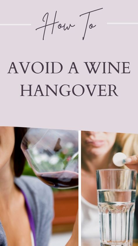 How to avoid a wine hangover Hangover Prevention Tips, No Hangover, Hangover Remedy, Hangover Drink, Hangover Headache, Remedies For Dry Mouth, Hangover Prevention, Wine Education, Dry Mouth