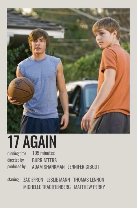 Show Posters, 17 Again, Indie Movie Posters, Film Polaroid, Most Paused Movie Scenes, Iconic Movie Posters, Movie Card, Film Posters Minimalist, Cardiff Wales