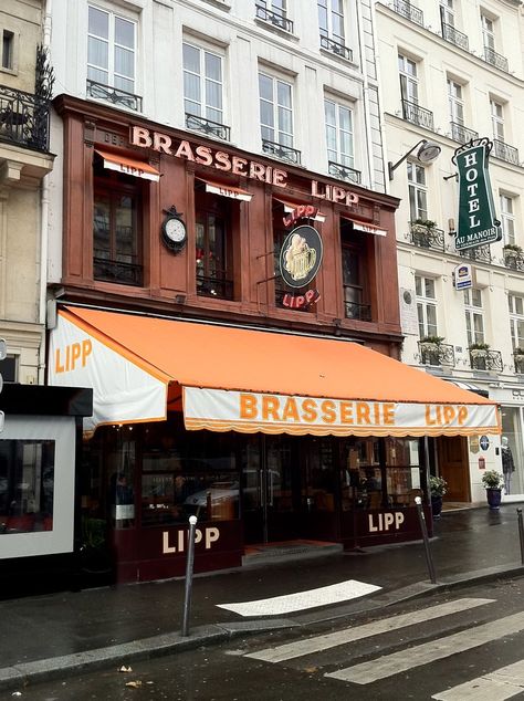 Brasserie Lipp | Café / Restaurant Brasserie Lipp Paris, Paris Photo, Paris Photos, Cafe Design, Cafe Restaurant, Design Ideas, Cafe, Restaurant, Paris