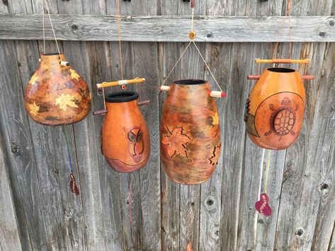 Rain Sticks, Decorative Gourds, Gourds Crafts, Painted Gourds, Fun Family Activities, Gourd Art, Unique Crafts, Diy Projects To Try, Gourds