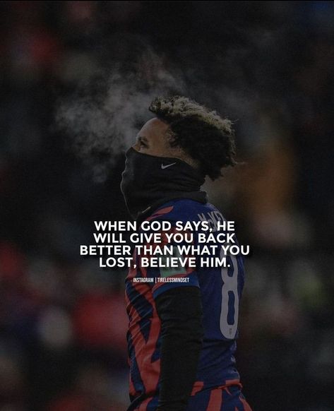 Motivational Quotes Positive Football, Christian Soccer Wallpaper, Christian Football Quotes, Soccer Quotes Motivational, Futbol Quotes, Neymar Quotes, Christian Ronaldo, Inspirational Football Quotes, Discipline Mindset