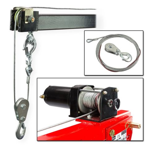 DEMA Pick Up Crane "Winch 300" with 12 Volt Cable Winch : Amazon.de: Business, Industry & Science Fabrication Tools, Electric Winch, Winches, Utility Trailer, Shop Small Business, Force, Pick Up, Electricity, Cable