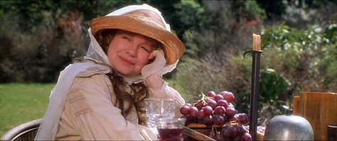 practicalmagic_auntjet_beginning_tablewithgrapes by sweetsundaymornings, via Flickr Magic Tumblr, Practical Magic Movie, Practical Magic House, Dianne Wiest, Magic House, Yennefer Of Vengerberg, Magic Aesthetic, Practical Magic, Good Movies