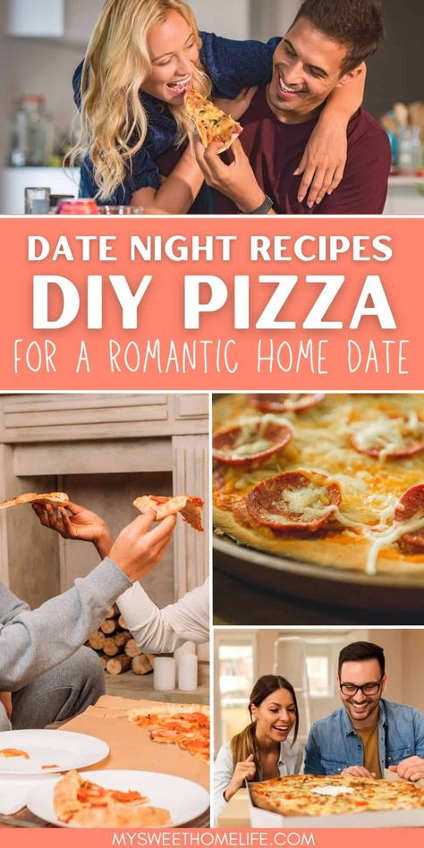 Diy Pizza Date Night, Making Pizza Date Night, Make Your Own Pizza Date Night, Romantic Pizza Date Night At Home, At Home Pizza Date Night, Pizza Making Date Night, Date Night Pizza At Home, At Home Pizza Night, Pizza Date Night At Home