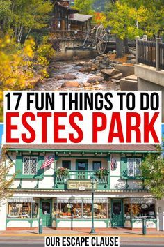 One Day In Estes Park, Estes Park Itinerary, Estas Park Colorado, Estes Park With Kids, Best Places To Stay In Estes Park Co, Estes Park Bachelorette Party, Ymca Of The Rockies Estes Park, Estes Park Colorado Things To Do, Estes Park Colorado Fall