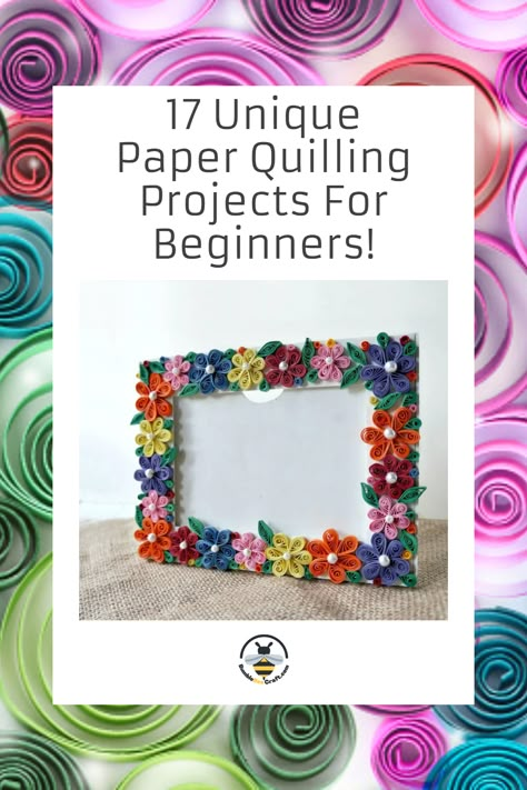 Beginning Paper Quilling Projects, Paper Quilling Tools How To Use, Quilling Ideas For Beginners Simple, Paper Quilling Sculpture, How To Quill Paper For Beginners, Beginner Quilling Patterns, Paper Quilling Cards Ideas, Quilled Birthday Cards Ideas, Simple Paper Quilling Designs