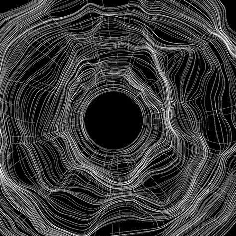 Grid Distortion, Figurative Kunst, Generative Design, Geometry Art, Calculus, Generative Art, A Circle, Op Art, Art Plastique