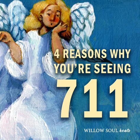 You were guided here to find out about the 711 meaning and why this divine 3-digit number is showing up on your path.Seeing the 711 number sequence everywhere is not as coincidental as you may think. In fact, when you see 7:11 frequently, it means the Universe has a special message for you. Important messages can be delivered by divine spiritual beings, like angels and spirit guides, to help you make the best decisions in your life.  For this reason, your 711 angel message is to keep your thoug 711 Meaning, Spiritual Meaning Of 1111, Universe Numbers, 711 Angel Number, Angel Number 7, Angelic Numbers, 555 Angel Numbers, Seeing 111, Lds Living