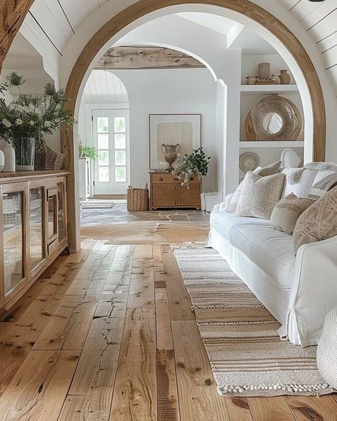 We love farmhouse | Your thoughts about Modern farmhouse | Facebook House Interior Country Farmhouse Style, Modern Farmhouse Inside, Old Farmhouse Aesthetic, Modern Adobe House, Modern Farmhouse Inspiration, April Vibes, Modern Adobe, Joanna Gaines Farmhouse, Modern Farmhouse Ideas