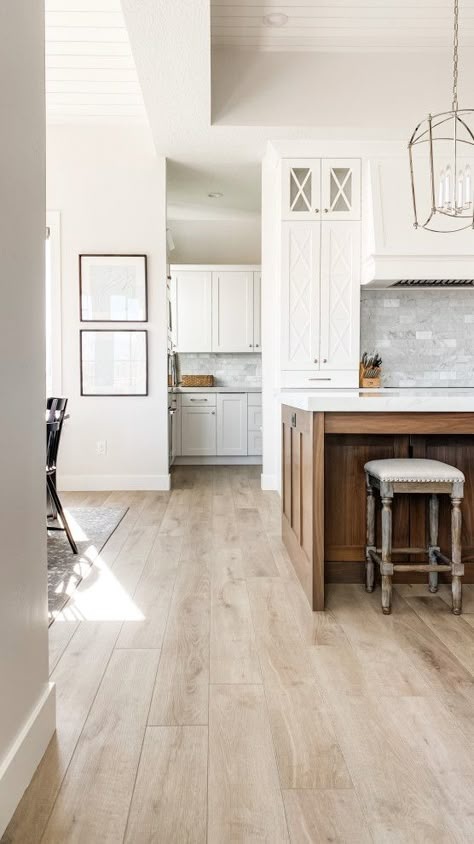 Provenza First Crush, Light Lvp Flooring, Light Vinyl Plank Flooring, Best Lvp Flooring, Lvp Flooring, Wood Tile Floors, Floor Remodel, First Crush, Luxury Vinyl Plank Flooring