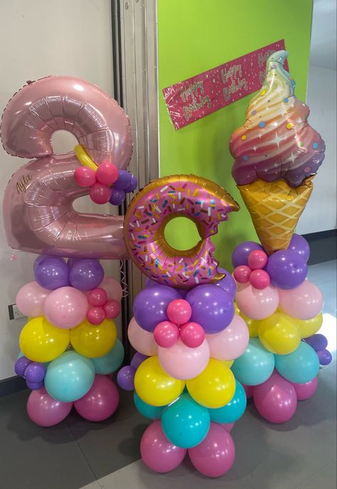 #balloons #balloondecor #balloondecorations #birthday #backdrops #balloonarch #balloonsetup #partydecorations Two Sweet Balloons, Two Sweet Balloon Garland, Donuts Birthday Party Ideas, Two Sweet Birthday Party Decorations, Two Sweet Party 2nd Birthday Decorations, Sweet Party Theme, Two Sweet Party 2nd Birthday, Two Sweet Party, Two Sweet Birthday Party