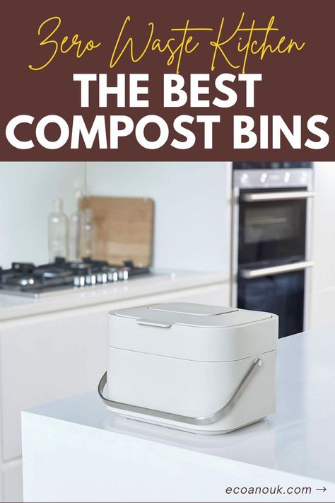 kitchen compost bin diy counter tops Compost Bin Kitchen Counter Tops, Kitchen Counter Compost Bin, Kitchen Compost Bin Ideas, Counter Compost Bin, Compost Kitchen, Compost Bin Kitchen, Urban Composting, Indoor Compost Bin, Compost Maker