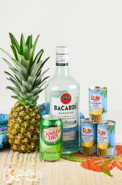 Punch With Coconut Rum, Bacardi Punch, Pineapple Rum Punch, Bacardi Pineapple Rum Drinks, Bacardi Tropical Rum Recipes, Large Batch Rum Punch Recipes, Big Batch Rum Punch Recipe, Malibu Rum Punch Recipes For A Crowd, Cocktails With Bacardi Rum