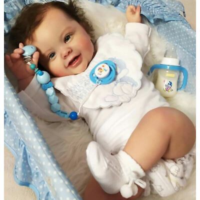 20" Reborn Baby Doll Real Boy Full Body Silicone Vinyl Toddler Washable Gift Toy | eBay Baby Dolls For Toddlers, Reborn Silicone, Silicone Baby Dolls, Lifelike Dolls, Reborn Baby Doll, Silicone Dolls, Toddler Dolls, Vinyl Dolls, Silicone Babies