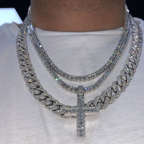 Chain Aesthetic, Chains Aesthetic, Men Jewellery, Rapper Jewelry, Chanel Chain, Expensive Jewelry Luxury, Mens Gold Jewelry, Body Jewelry Piercing, Big Diamond