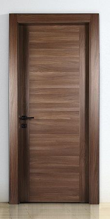 Wooden Glass Door, Pintu Interior, Door And Window Design, Flush Door Design, Interior Door Styles, Modern Wooden Doors, Single Door Design, Wooden Front Door Design, Wooden Main Door Design