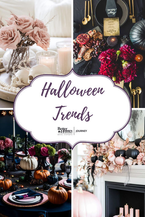 This Halloween, home decor is going all out, with spooky vibes to fit every style. From dark and dramatic to playful and nostalgic, there’s something for everyone looking to get their home into the Halloween spirit. We’re seeing tons of bright colors, moody vintage vibes, and decor that is taking to the MAX(imalista). Moody Vintage, Halloween Trends, Halloween Home, Spooky Vibes, Halloween Spirit, Halloween Home Decor, Home Trends, Trends 2024, Halloween House