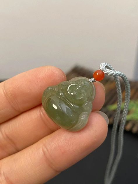 Hetian Jade Buddha Pendant Jade Buddha, Hetian Jade, Buddha Pendant, Natural Jade, Jade Pendant, Personalized Accessories, Meaningful Gifts, Jade, Pendant