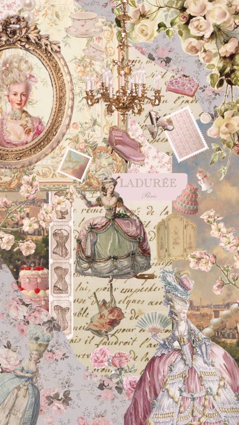 #marieantoinette #marieantionette #marieantoinetteaesthetic #letthemeatcake #sophiacoppola #thevirginsuicides #coquette #coquetteaesthetic #coquettegirl #coquettegirlie #coquettefashion #dollete #pink Best Collage App, Sophia Coppola, Y2k Background, Notebook Cover Design, Wallpaper Stickers, Iphone Wallpaper Photos, Pastel Pink Aesthetic, Phone Wallpaper Patterns, Minimalist Wallpaper