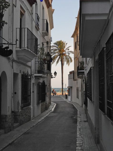 sitges spain | Uploaded to Pinterest Romantasizing Life, Sitges Spain, Pretty City, Aesthetic Place, Spain Aesthetic, Al Andalus, Sitges, Futuristic City, Travel Goals