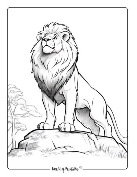 Lion Sketch Simple, Lion Drawing For Kids, Dinosaurs Drawings, Lion Facts, Lion Coloring, Realistic Animal Drawings, Lion Sketch, Lion Coloring Pages, Lion Drawing