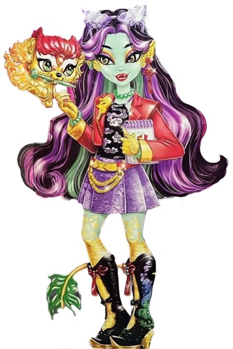 Monster High Jinafire, Queens Aesthetic, Monster High Gen 3, Monster High Wiki, High Artwork, Monster High The Movie, Jinafire Long, Monster High G3, Arte Monster High