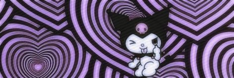 Kuromi Banner Aesthetic, Kuromi Header Purple, Kuromi Twt Header, Kuromi Icons Aesthetic Purple, Kuromi Pfp Purple, Kuromi Banner Purple, Kuromi Aesthetic Banner, Kuromi Aesthetic Header, Kuromi Twitter Banner