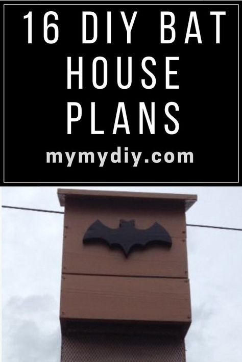 diy bat house plans How To Make A Bat House, Bat Houses Diy How To Build, Bat Box Plans, Build A Bat House, Bat House Plans, Bat Box, Bat House, House Plan Gallery, Family House Plans