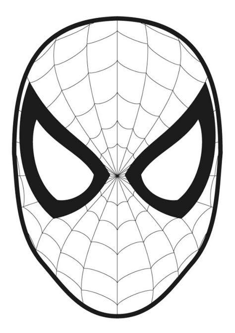 Spiderman Pumpkin Stencil, Spiderman Pumpkin, Spiderman Mask, Superhero Crafts, Spiderman Logo, Spiderman Face, Spiderman Coloring, Image Spiderman, Spiderman Birthday Party