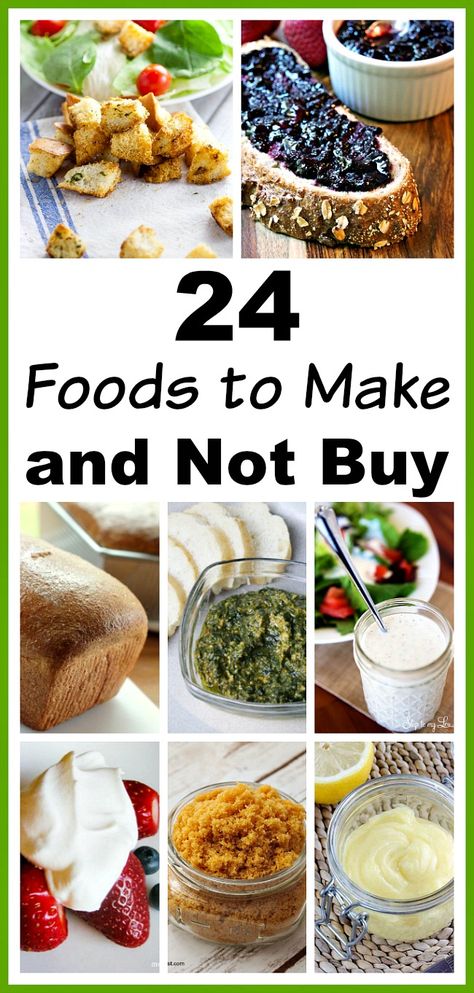 Jam Homemade, Foods To Make, Homemade Foods, Homemade Pantry, Way To Save Money, Tips Saving Money, Bread Salad, Homemade Seasonings, Living On A Budget