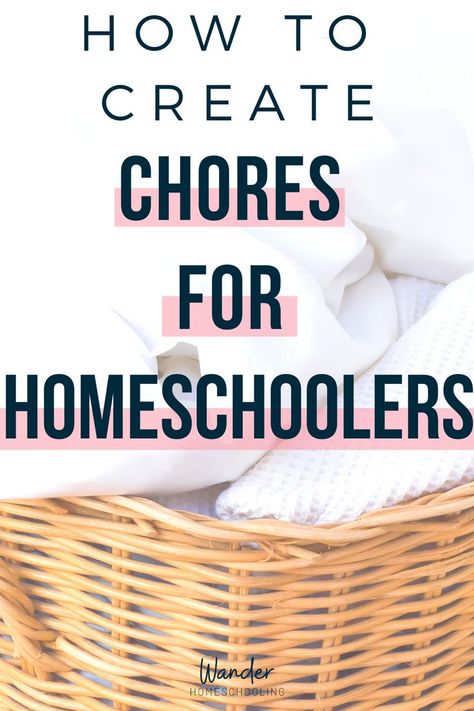 Homeschool Chores Schedule, Homeschool Chore Chart, Keep A Clean House, Chore Schedule, Kid Laundry, Binder Ideas, Homeschool Family, Keep Your House Clean, Doing Chores