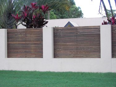 Yard Fence, Front Fence, Brick Fence, Horizontal Fence, Diy Fence, Front Yard Fence, Privacy Fences, Cedar Fence, Bamboo Fence