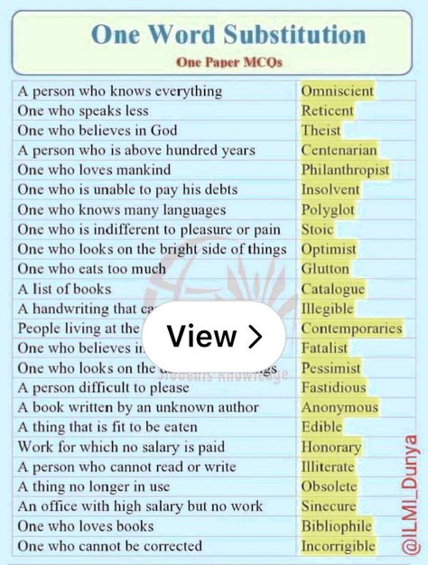 Lemon8 · One Word Substitutions You Need to Know🔑ℹ️⬇️ · @RoadToRiches One Word Substitution English, One Word Substitution, Exam Study Tips, Book Catalogue, Word Meaning, Exam Study, On The Bright Side, English Class, Believe In God