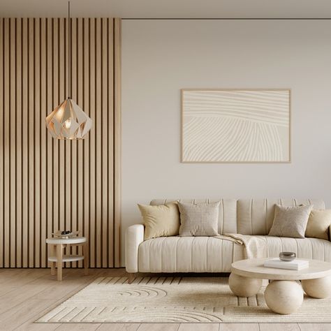 Lioher Slat Wall Slat Wall Behind Couch, Modern Slat Wall, Wall Behind Couch, Architectural Wall Panel, Shelf Vanity, Architectural Wall, Behind Couch, Acoustic Design, Acoustic Solutions