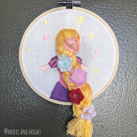 Tangled Rapunzel Embroidery, Tangled Embroidery Design, Disney Princess Embroidery, Tangled Embroidery, Rapunzel Embroidery, Rapunzel Cross Stitch, See The Light Tangled, I See The Light Tangled, Disney Embroidery Designs