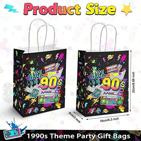 2000s Party Favors, 90s Disco Party, 90s Party Decor, 90s Party Favors, 1990s Party, 90s Disco, 90s Party Ideas, 90s Party Decorations, 90s Birthday