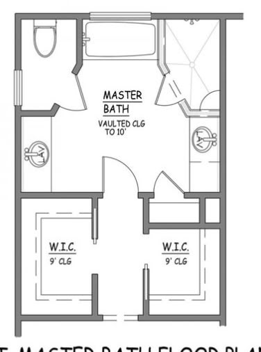 Love this bath without a tub. 12 X 12 Bathroom And Closet Layout, Master Bedrooms Tile Floor, Master Ensuite Bathroom Layout, Seperate Vanity Bathroom Layout, Master Bath Floor Plan, Vanity Seating, Small Bathroom Redo, Master Suite Layout, Master Suite Floor Plan