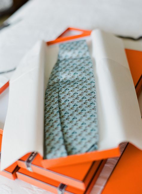 Hermes ties for the guys. Photography: Jen Fariello Photography - jenfariello.com Read More: http://www.stylemepretty.com/mid-atlantic-weddings/2014/03/05/traditional-keswick-hall-wedding/ Grooming Yorkies, Keswick Hall, Guys Photography, Groom Hair Styles, Hermes Tie, Fairytale Romance, Smart Clothes, Mens Business, Groom And Groomsmen Attire