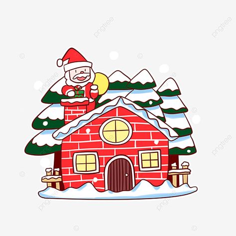 Christmas House, Collage, Christmas, Pins