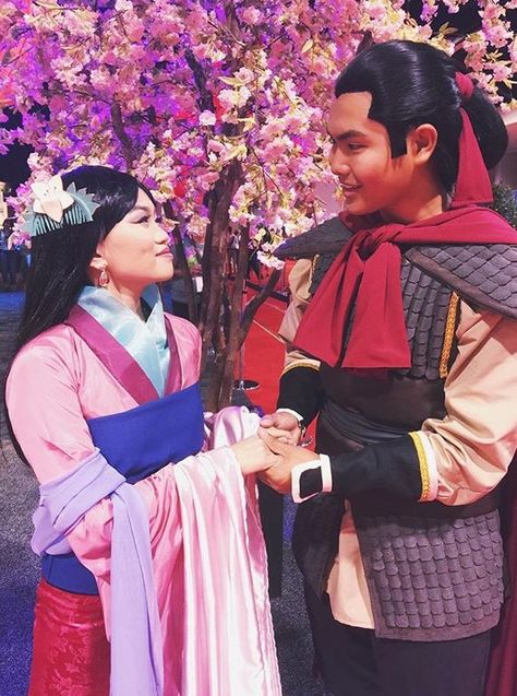 Mulan And Shang, Disney Women, Disney Villain, Chinese History, Disney Cosplay, Disney Stuff, Disney Ladies, Couples Costumes, Disney Pictures