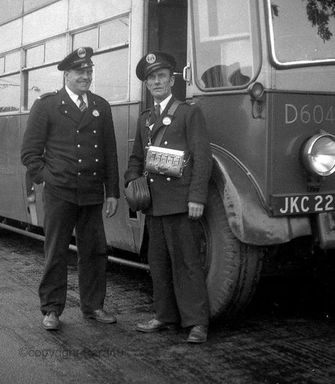 Liverpool (UK) bus driver and conductor Hermes Moodboard, Bus Driver Costume, Eleanor Rigby, School Costume, Liverpool History, Greyhound Bus, Liverpool Uk, Decker Bus, Buses And Trains