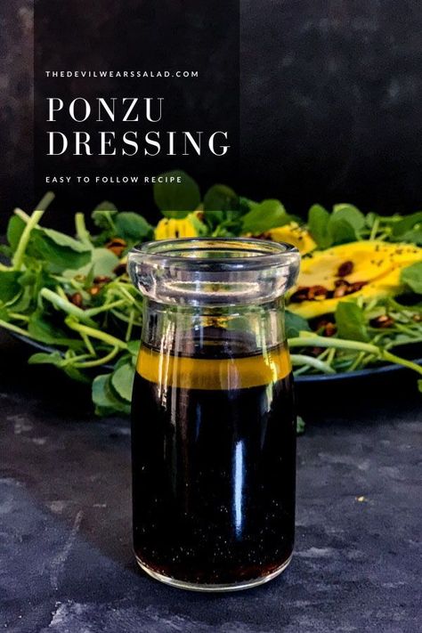 Dairy Free Salad, Dairy Free Salad Dressing, Tamarind Dressing, Smoked Tuna, Dairy Free Salads, Asian Inspired Salad, Red Wine Vinaigrette, Salad Dressing Recipe, Miso Dressing