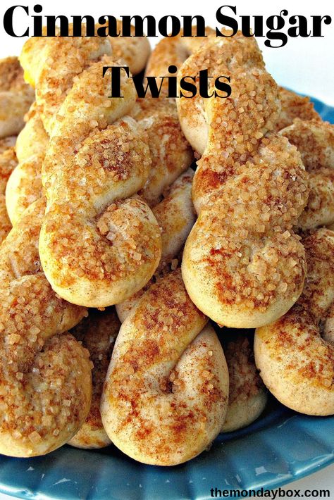 Twisted Cookies, Cinnamon Bread Twists, Cinnamon Twist Cookies, Greek Cookies Recipes, Greek Easter Cookies, Cinnamon Sugar Twists, Easy Cinnamon Twists, Cinnamon Sugar Easter Bunny Twists, 2 Ingredient Dough Cinnamon Twists