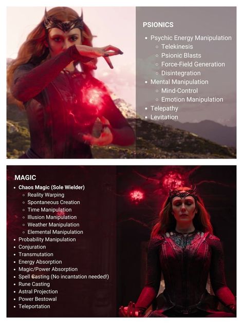 Chaos Magic Marvel, Wanda Black Power, Villain Superpowers, Scarlet Witch Runes, Wanda Powers Black, Scarlett Witch Powers, Scarlett Witch Aesthetic, Chaos Magic Aesthetic, Scarlet Witch Powers