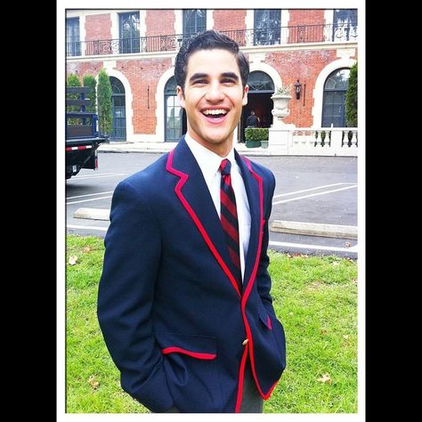 Darren Criss on Instagram: “Today marks the 10 year anniversary of my first appearance on Glee as Blaine Anderson in the episode “Never Been Kissed.” And while a…” Glee Warblers, Dalton Academy, Blaine Glee, Darren Criss Glee, Academy Aesthetic, Never Been Kissed, Blaine Anderson, Celebrity Singers, Glee Cast