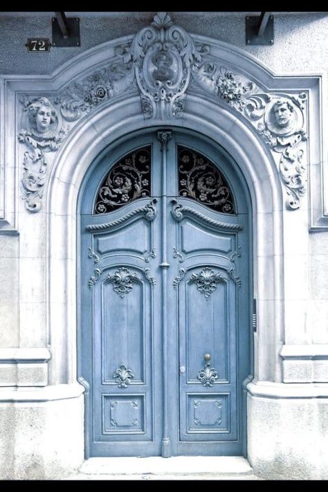 Medieval Doors, When One Door Closes, Gorgeous Doors, Porte Cochere, Vintage Doors, Painted Front Doors, Cool Doors, Rustic Doors, A Paris