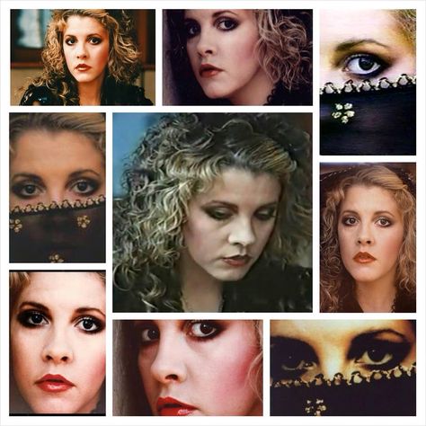 Stevie Nicks Stevie Nicks Makeup Ideas, Stevie Nicks Makeup, Stevie Nicks Costume, Madonna 80s, Stevie Nicks Style, Stevie Nicks Fleetwood Mac, Costume Inspo, Reindeer Decorations, Wild Heart