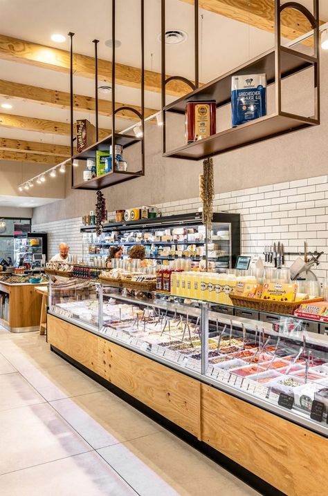 Delicatessen Design, Grocery Market, Grocery Store Design, Food Retail, Butcher Shop, Food Hall, Cafe Interior Design, Retail Design Blog, Store Design Interior