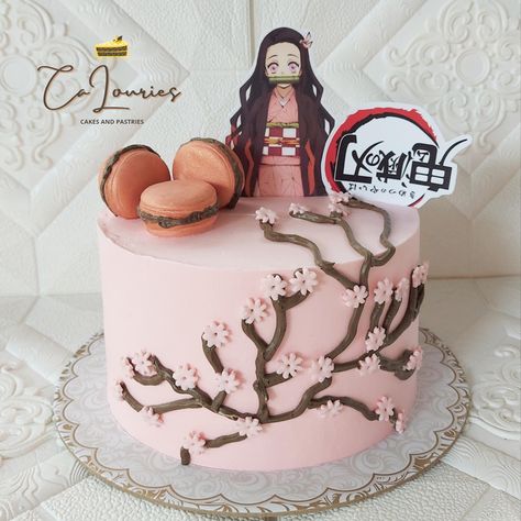 Nezuko Demon Slayer, 18th Birthday Party, 18th Birthday, Themed Cakes, Demon Slayer, Birthday Party, Cake, Birthday, Anime